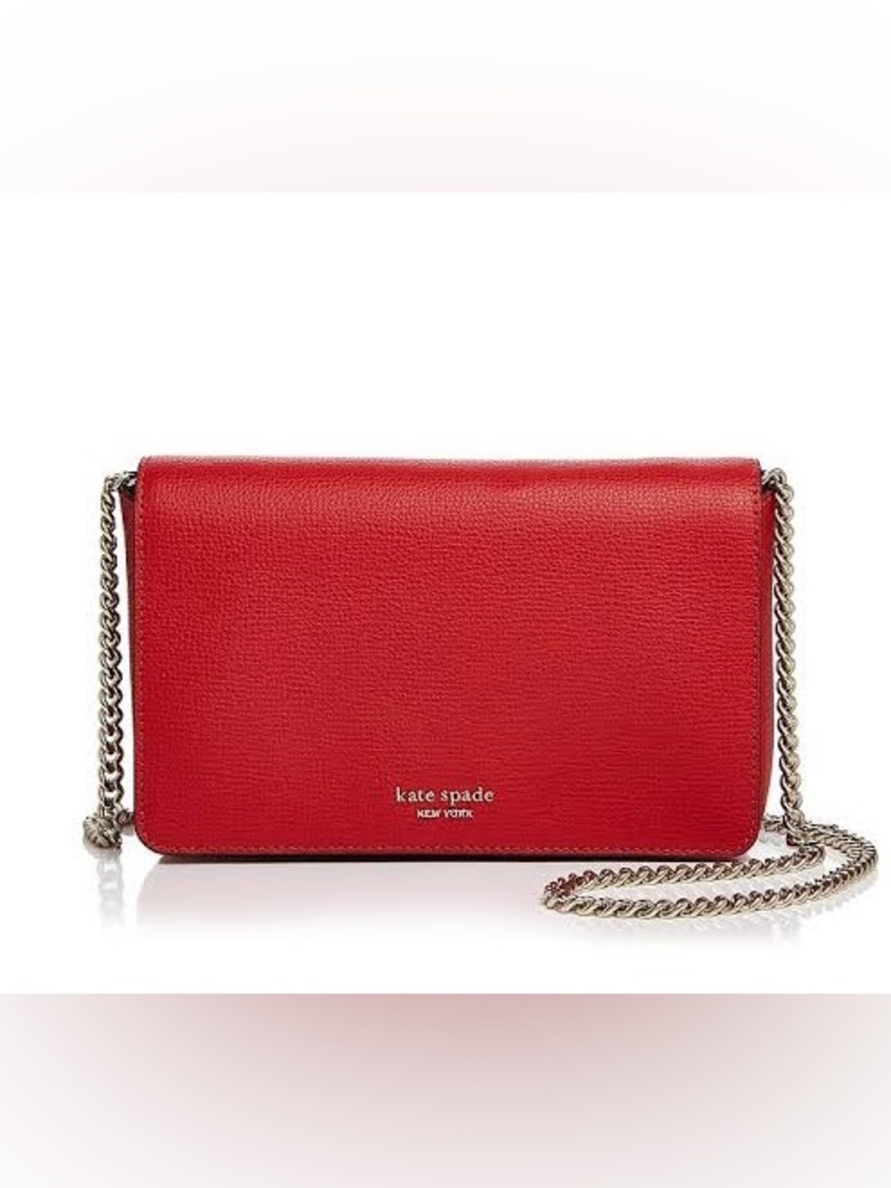 Kate Spade Sylvia Hot Chili Wallet on Chain Crossbody Bag